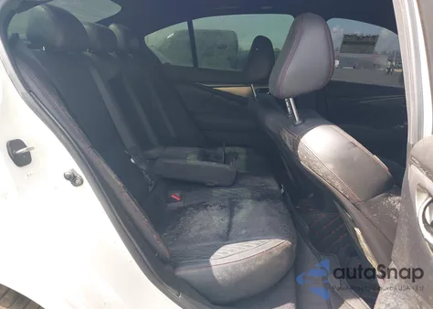 2019 Infiniti Q50 3.0T Red Sport 400 from USA, damaged, VIN JN1FV7AP4KM760365